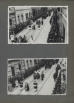Funeral procession of Jozef Pilsudski, his coffin.