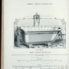 'Imperial' porcelain roll-rim bath. Plate 900-G.