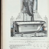 Porcelain-lined French bath, with supply fittings and unique waste. Plate 1103-G.