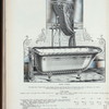 Porcelain-lined French bath, with supply fittings and unique waste. Plate 1103-G.