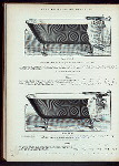 Porcelain-lined French bath with compression double faucet and 'Unique' waste. Plate 1131-G. Porcelain-lined French bath with improved double faucet, ... Plate 987-G.