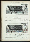 Porcelain-lined recessed French bath with supply fittings and 'Nonpareil' waste. Pl. 819-G. Porcelain-lined recessed French bath with 'Nonpareil' waste, and improved ebony handle double faucet. Pl. 820-G.