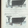 Porcelain-lined, galvanized or painted French bath ... connected overflow. Pl. 46-G. Porcelain-lined, galvanized or painted French bath ... with brass common overflow. Pl. 47-G.