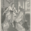Abélard and Héloïse, from the painting by Ferdinand Leeke