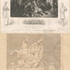 The death of Sir Ralph Abercromby, K.G.  [Vignette:] Lutz capturing the standard of the Legion. Monument to Ralph Abercrombie; erected in St. Paul's Cathedral