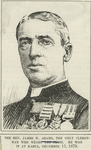 The Rev. James W. Adams, the only clergyman who wears the cross. He won it at Kabul, December 11, 1879