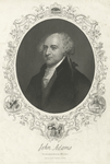 John Adams, from the original portrait by Gilbert Stuart.