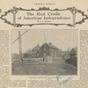 The real cradle of American Independence : Birthplace of president John Adams, at Quincy, Mass [from 'Leslie's Weekly', July 7, 1904].