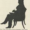 Silhouette of John Quincy Adams (cut in the White House).