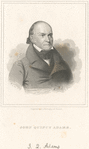 John Quincy Adams, engraved for the American literary Magazine.