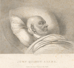 John Quincy Adams, taken a few hours previous to his death.