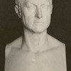 A bust of John Quincy Adams.