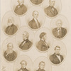 Eminent opponents of the slave power: John Quincy Adams, Henry Ward Beecher, William Lloyd Garrison, John Greenleaf Whittier, William Cullen Bryant, Joshua R. Ciddings, Wendell Phillips, Charles Sumner, Gerrit Smith, Cassius M. Clay, Owen Lovejoy [and] Benjamin Lundy.
