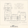 The Quincy Mansion, plan of the second floor.