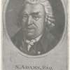 S. Adams, Esq., Governor of Massachusetts, 1795.