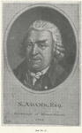 S. Adams, Esq., Governor of Massachusetts, 1795.