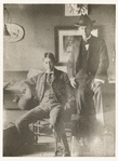 George Ade and John McCutcheon about 1894 or 1895 