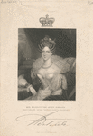 Her majesty, the queen dowager. Amelia--Adelaide--Louise--Therese--Caroline--Wilhelmina. Adelaide (signature)