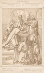 Conversion of the Anglo Saxon to Christianism ; Aethelbert, King of Kent, is baptized by the Roman abbot Augustin