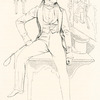 William Harrison Ainsworth, from the sketches by Maclise in "Fraser's Magazine"