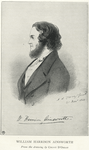 W, Harrison Ainsworth [signature] ; William Harrison Ainsworth, from the drawing by Count D'Orsay