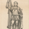 Standbild Albrecht's des Beherzten für den Schlosshof der Albrechtsburg in Meissen.