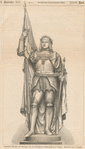 Standbild Albrecht's des Beherzten für den Schlosshof der Albrechtsburg in Meissen.