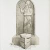 The king and sacrificial altar.  (Nimroud) [Nimrud].
