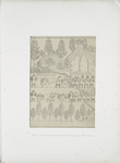 Workmen with implements and ropes for moving a winged bull. (Kouyunjik) [Quyunjik].