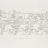 Assyrian warriors in battle.