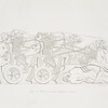 Warriors in armour fighting in chariots.