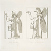 Winged figure ; Nisroch or the eagle headed divinity.