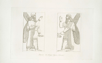 Two winged figures. (Nimroud) [Calah].