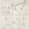 The king in his chariot and horsemen ascending mountains (Kouyunjik) [Quyunjik].