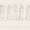 Female captives brought to the conquerrors. (Kouyunjik) [Quyunjik].