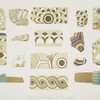 Painted bricks from the N.-W. Palace. ( Nimroud) [Calah].