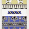 Painted ornaments from Nimroud [Calah].