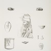 Objects in stone and baked clay, continued.
