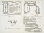 Plans of buildings excavated at Nimroud [Calah] and Kouyunjik [Quyunjik].