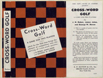 Cross-word golf, a game for two players.