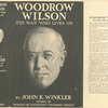 Woodrow Wilson; the man who lives on.