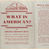 What is American?
