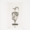 Aiguière en cristal de roche, vermeil, perles fines et émaux.