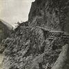 Cariboo Road, Fraser River, Jackass Mountain, 1868.