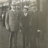 Sir Wilfrid Laurier with two unidentified men.