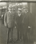 Sir Wilfrid Laurier with two unidentified men.