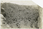 Moose Mountain iron mines, Sellwood, Ont. : the rock in sight is 58% iron.