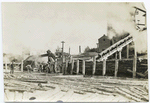 Prince Albert Lumber Co.'s Riverside plant : a quarter-million feet of lumber passes through this mill each week.