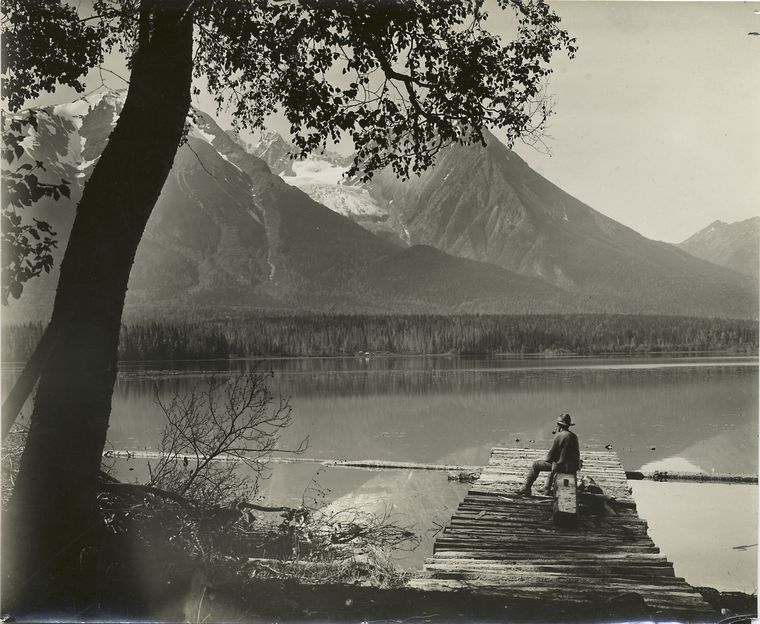 In the Yellowhead Pass. - NYPL Digital Collections