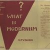 What is modernism?